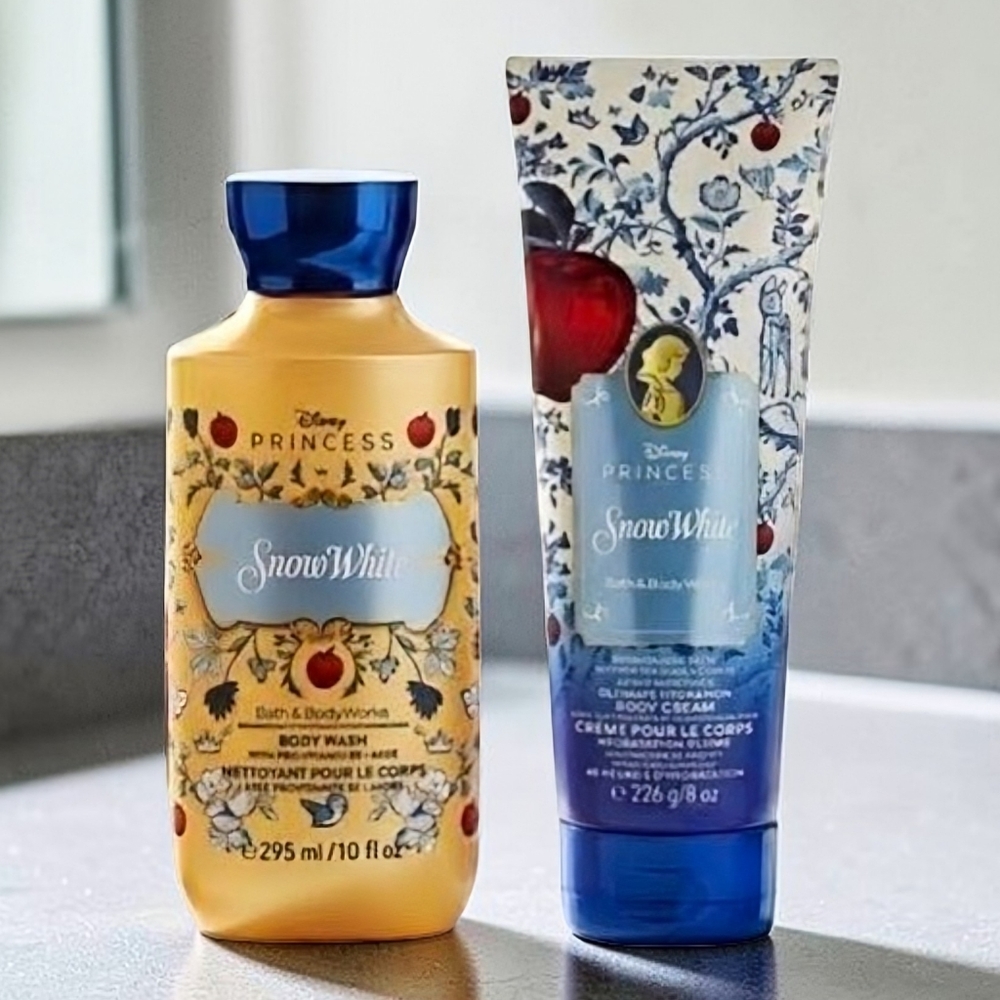 NEW Disney Princess Bath and Body Works Snow White 2-Piece Set - Limited Edition